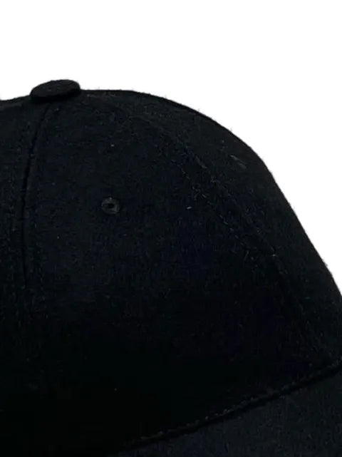 Saint Laurent felt baseball cap