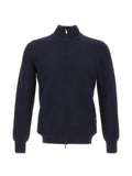 Gran Sasso honeycomb-knit virgin wool cardigan