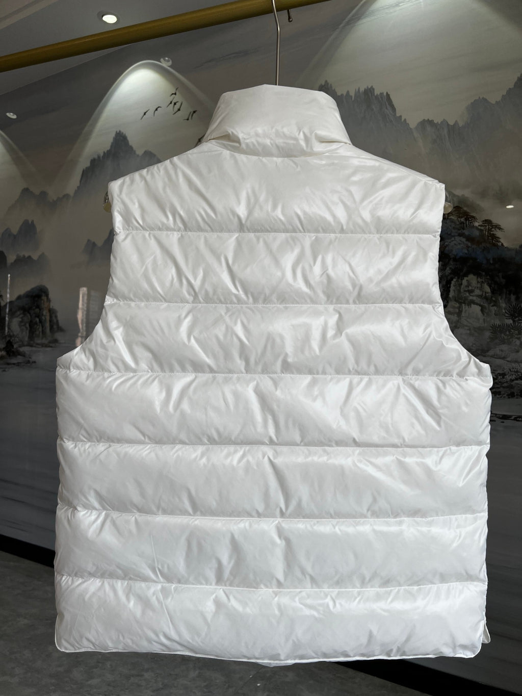 Moncler Lacquered Down Vest (Unisex)