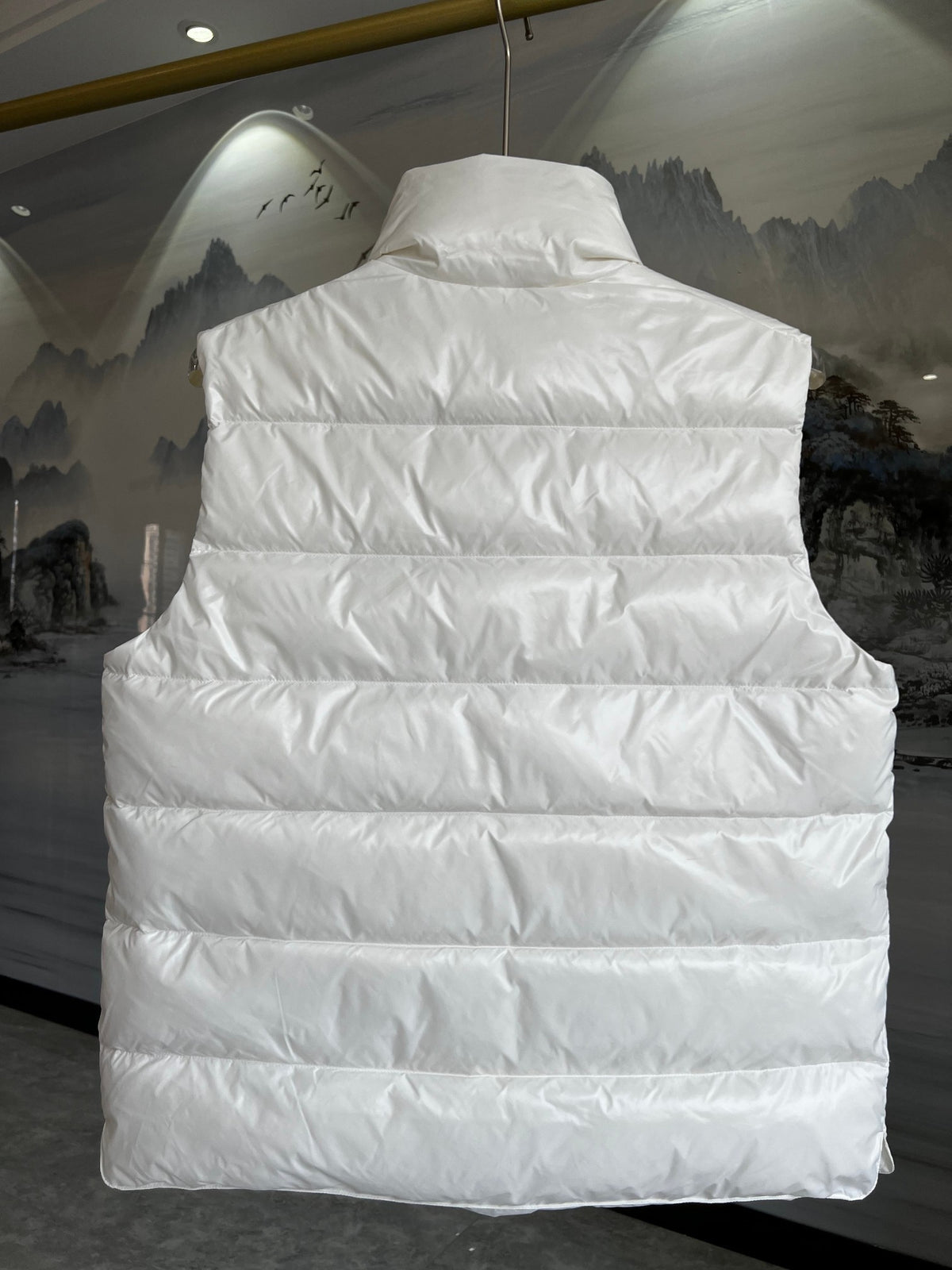 Moncler Lacquered Down Vest (Unisex)