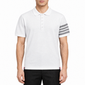 Men's Classic Four-Bar Wool Polo Shirt | Thom Browne
