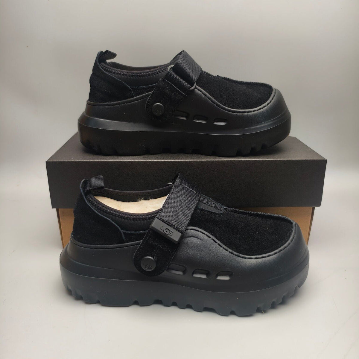 Black Slip-On Casual Shoes — Unisex | New Arrival | In Stock
