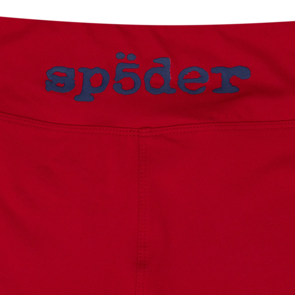 Red Georgia Tiny Shorts