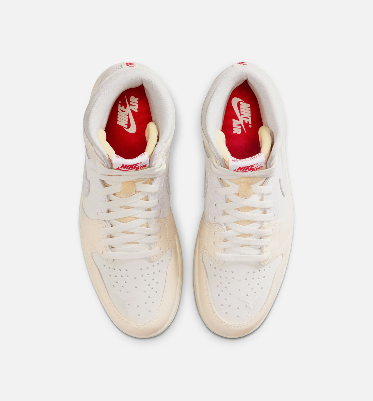 Air Jordan 1 Retro High OG Mens Lifestyle Shoe - Sail/University Red/Pale Ivory/Coconut Milk/Phantom