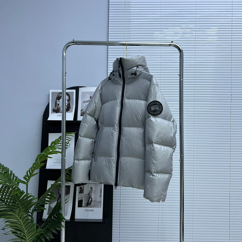Canada Goose Black Label Crofton Down Jacket (Unisex) — Silver