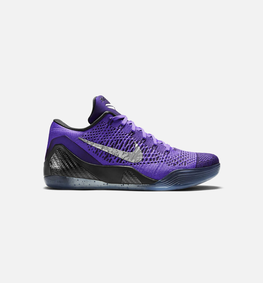 Kobe 9 Elite Low Moonwalker Men's Lifestyle Shoes - Hyper Grape/White/Cave Purple
