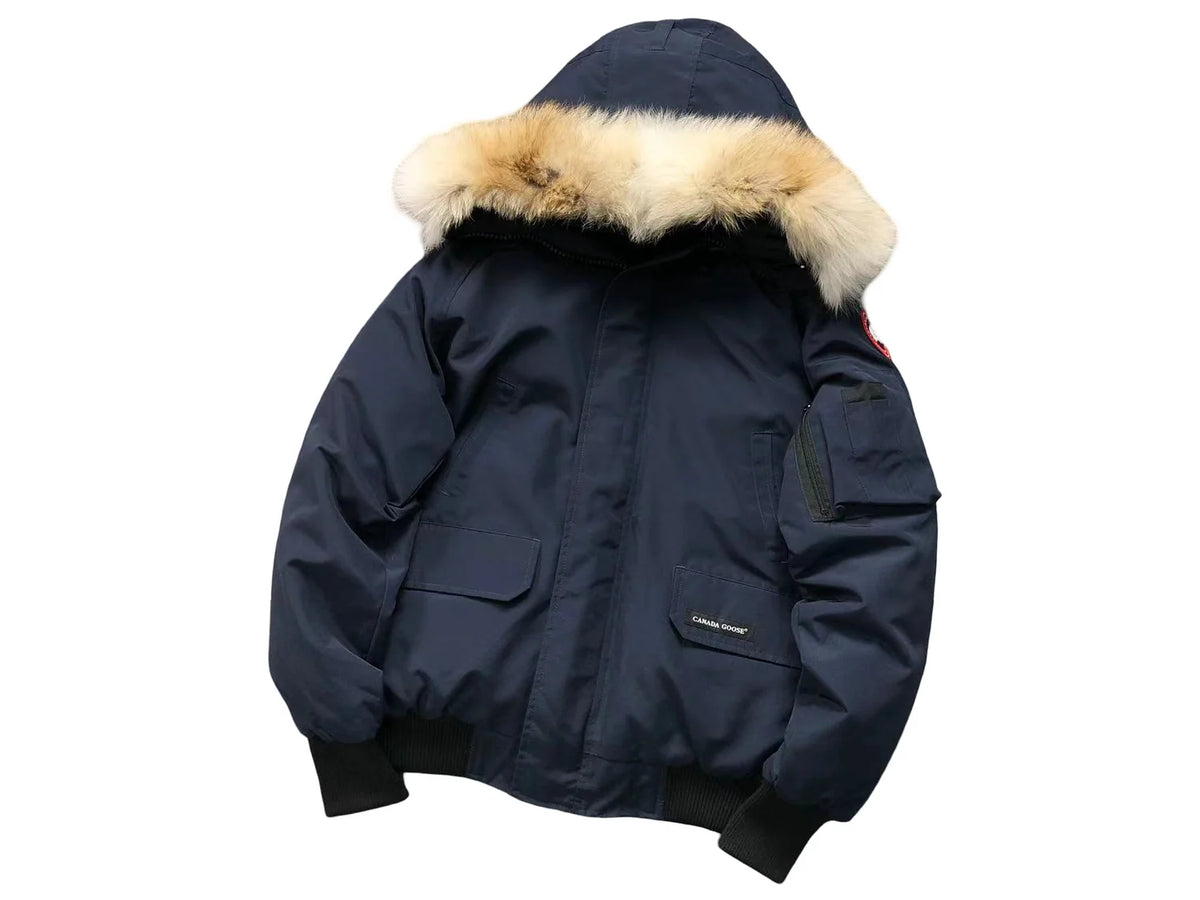 Canada Goose Chilliwack Bomber Jacket (Unisex) — Navy