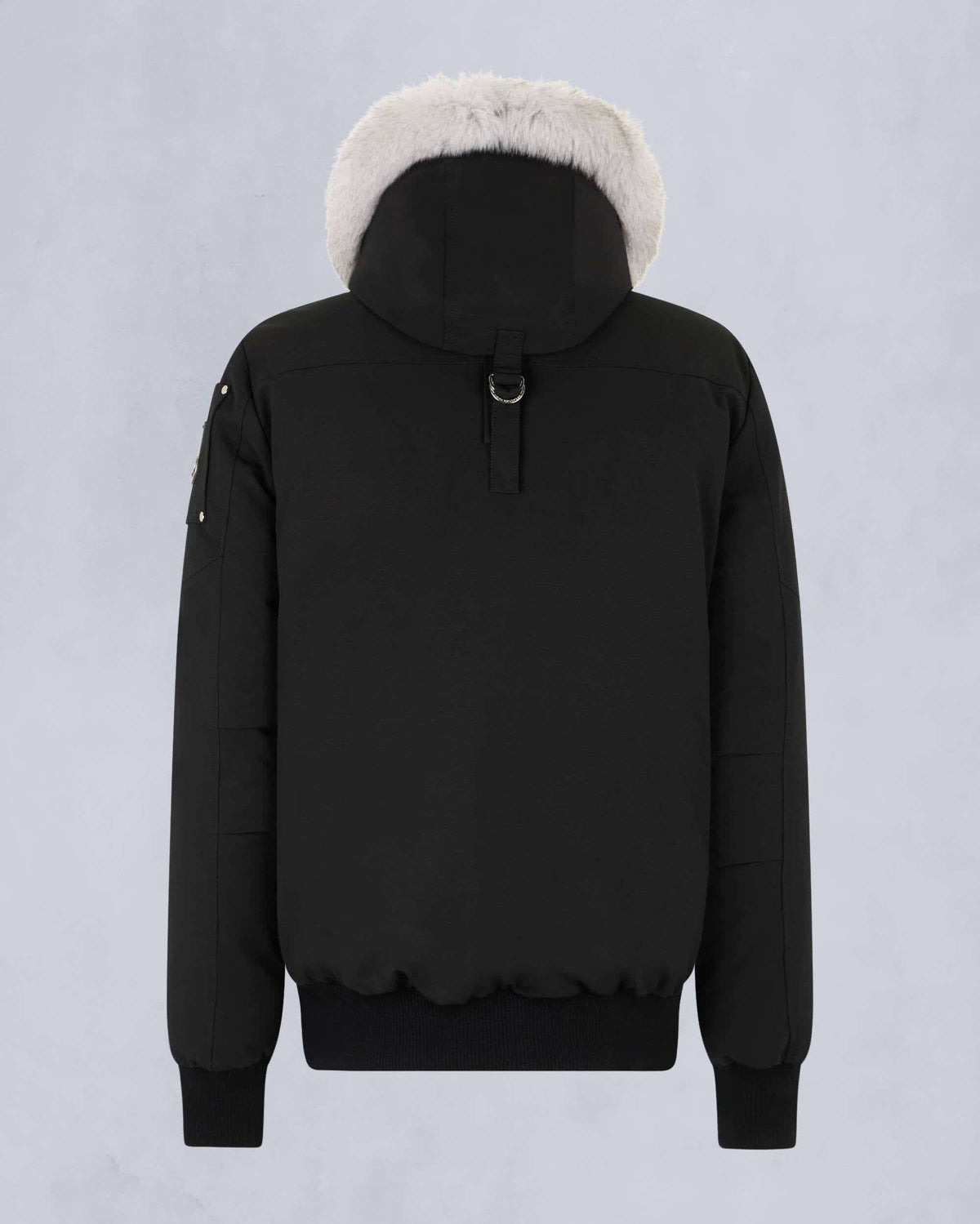 Moose Knuckles Original Ballistic Neoshear Bomber Jacket – Black