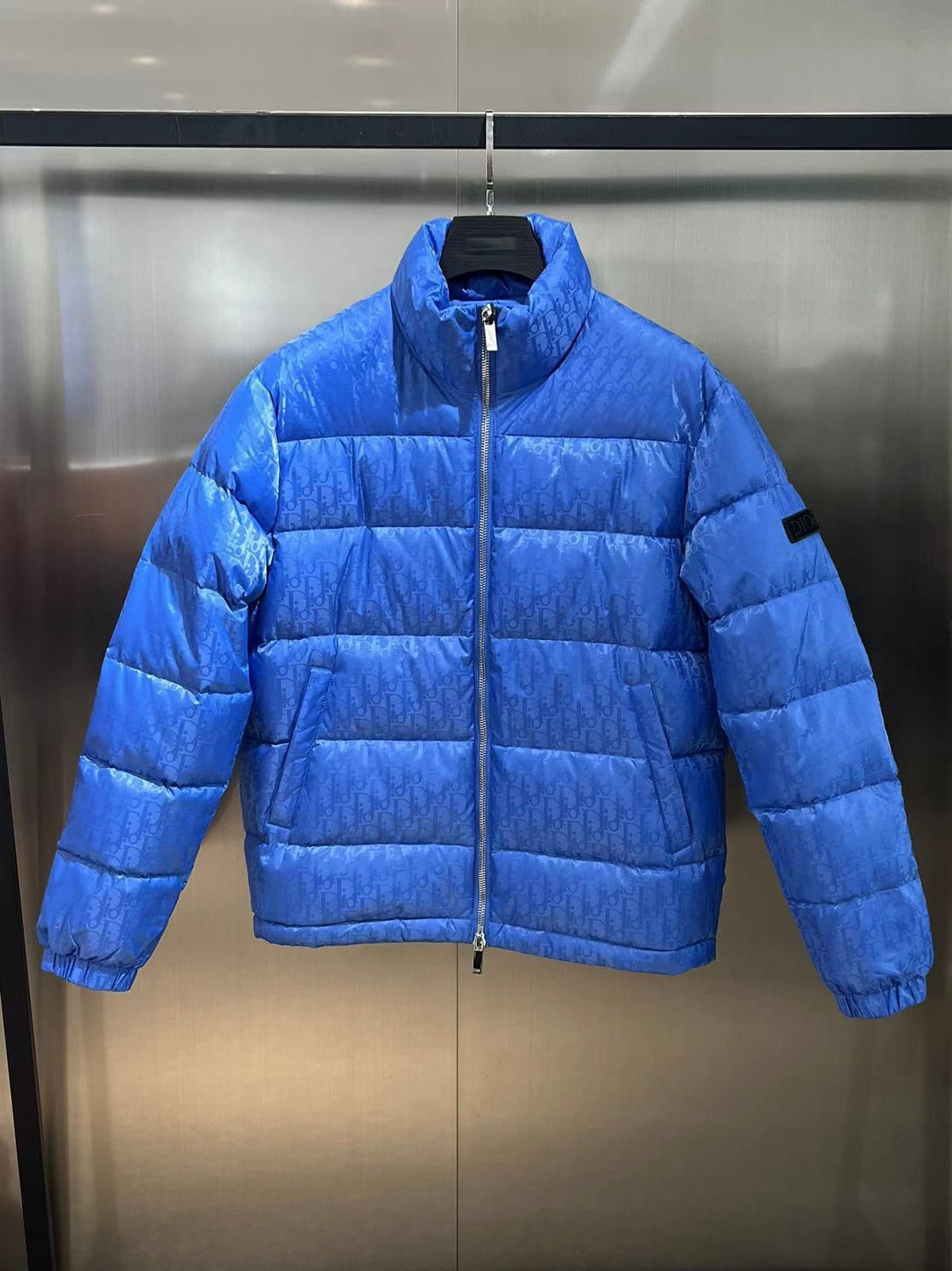 Dior Oblique Monogram Down Puffer Jacket (Unisex)