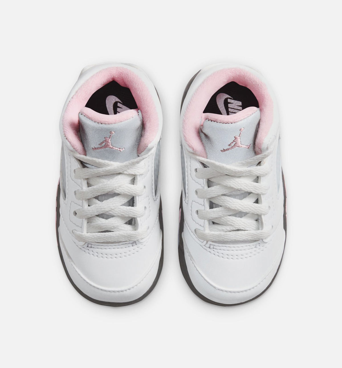 Air Jordan 5 Retro Medium Soft Pink Infant/Toddler Lifestyle Shoe – White/Black/Medium Soft Pink