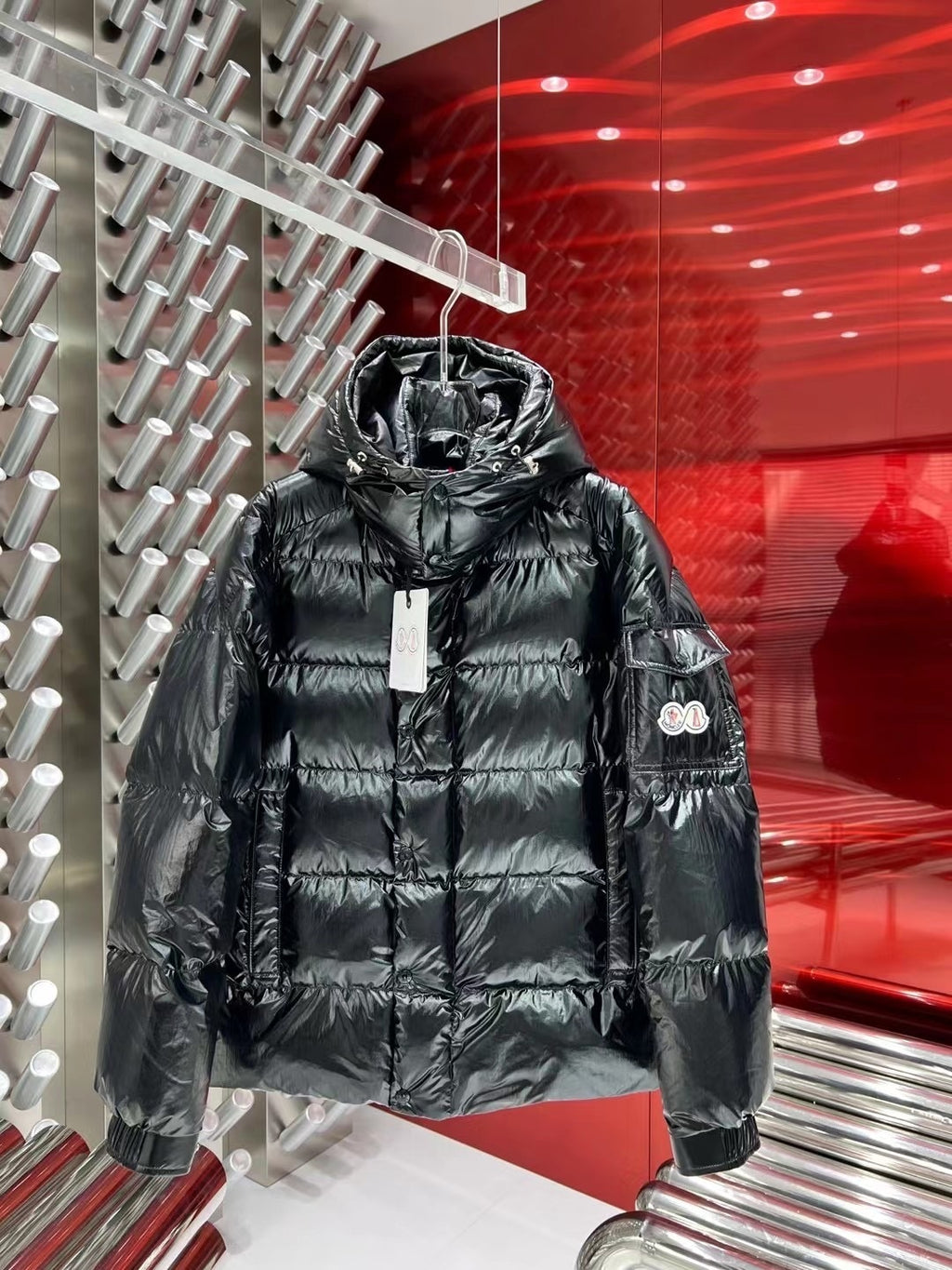 Moncler 70th Anniversary Edition Hooded Down Jacket