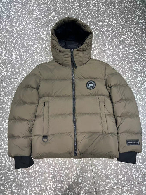 Canada Goose Black Label Hooded Puffer Jacket (Unisex)