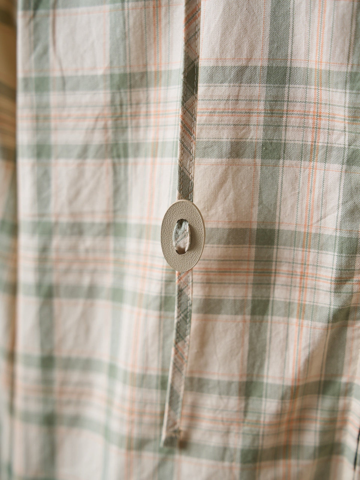 Acne Studios Plaid Zip‑Up Hooded Jacket