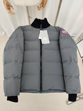 Canada Goose Colorblock Puffer Bomber – Gray / Mint (Unisex)