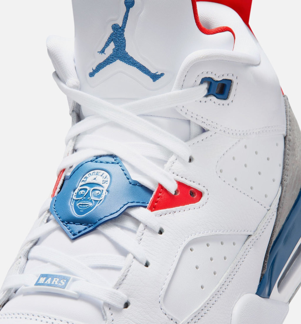 Son of Mars Low – Men's Lifestyle Shoe in White/Varsity Red/Light Smoke Grey/True Blue