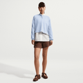 Wmns Nike Sportswear Chill Waffle Oversized Henley Long-Sleeve Top