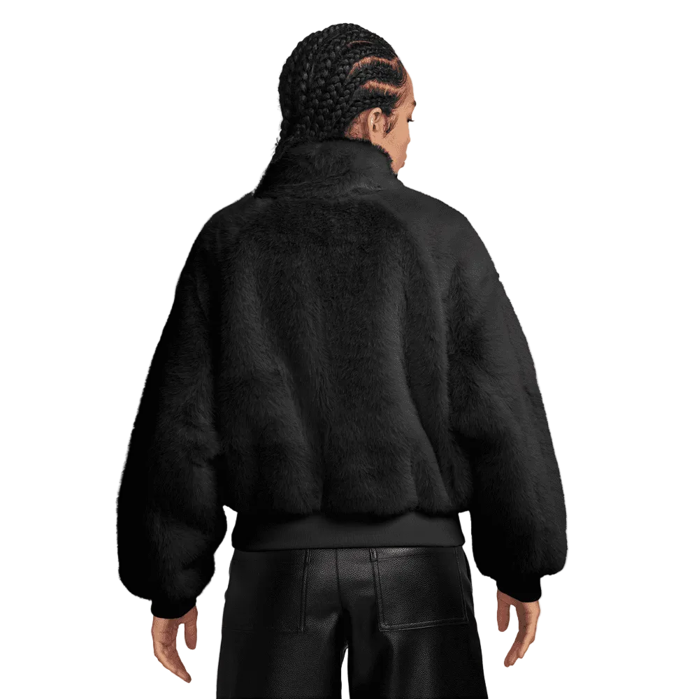 Wmns Air Jordan Flight Faux Fur Jacket