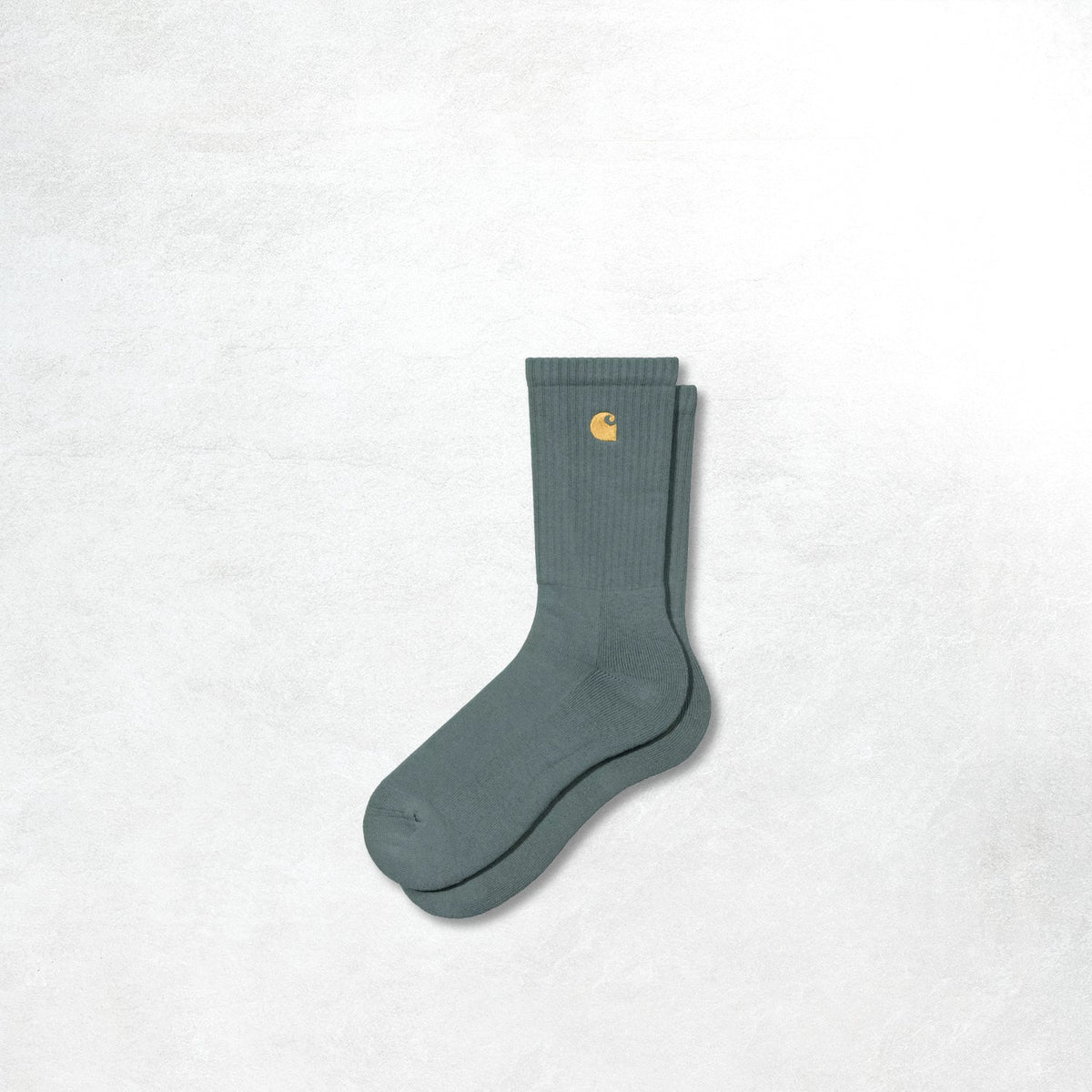 Carhartt WIP Chase Socks: Velvet Green / Gold