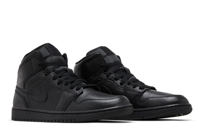 Nike Air Jordan 1 Mid 'Triple Black' (2022)