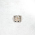 Heresy Corrosion Ring: Oxidised Silver