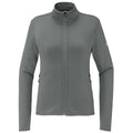 The North Face Women's Smoked Pearl Grey Aim Full-Zip Fleece Jacket