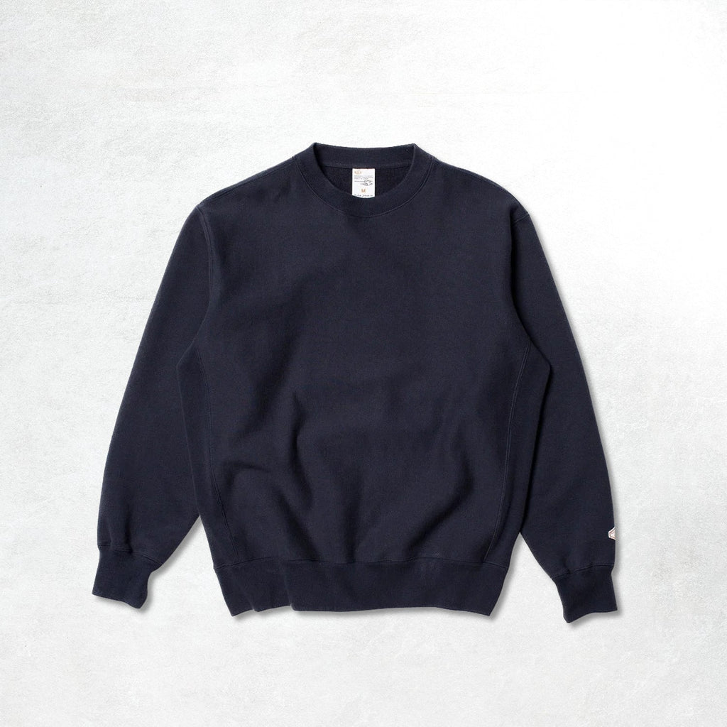 Nudie Jeans Hasse Crew Neck Sweatshirt: Navy