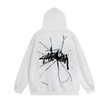 Stussy Hoodie Zip Cardigan Hooded Sweater