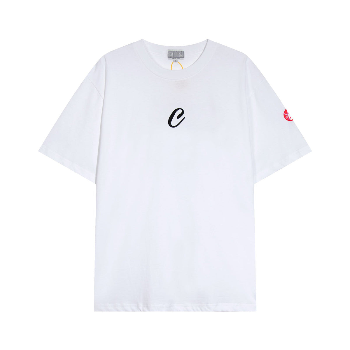 Cav Empt Embroidered Letter Short Sleeve Crew Neck T-Shirt Unisex