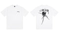 Stussy Spider 8 Ball Front And Back Graphic Short Sleeve Tee