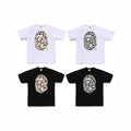 Bape Ape Head Shark Baby Milo Multi‑Print Heavyweight Tee Multi‑Style