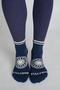 Quarter Cut Sock with Wheel