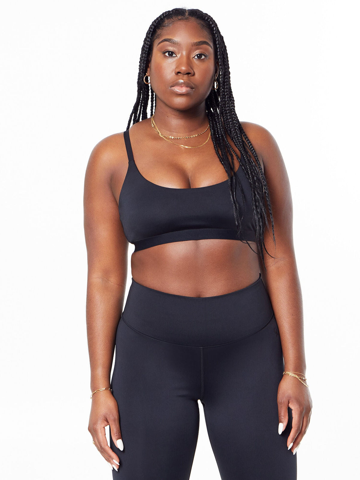 Icon scoop racer back bra