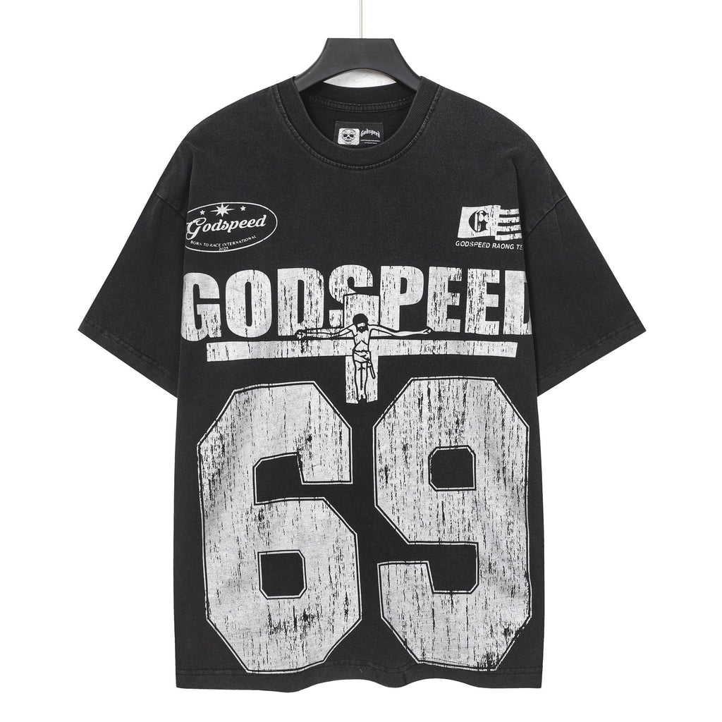 Godspeed Born to Race Graphic T-Shirt