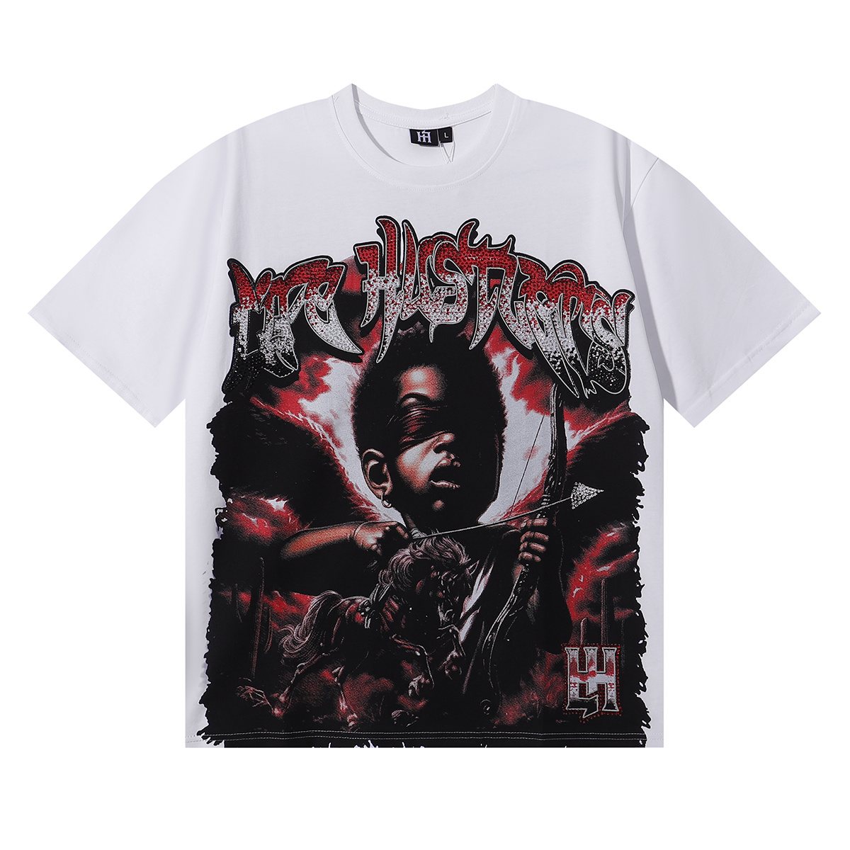 Life Hustlere Warrior Girl Graphic T-Shirt