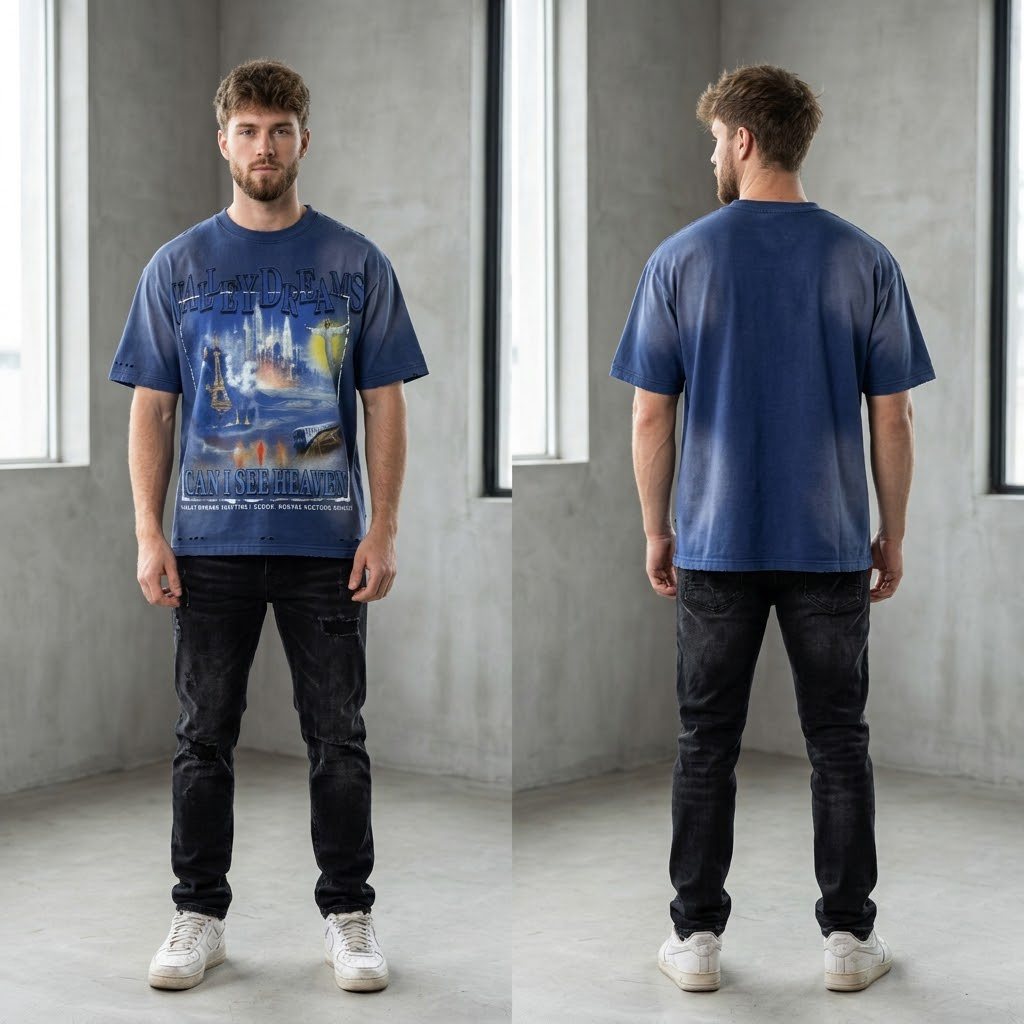 Valley Dreams Can I See Heaven Graphic T-Shirt