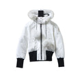 Moose Knuckles Original Debbie Bomber Jacket – White