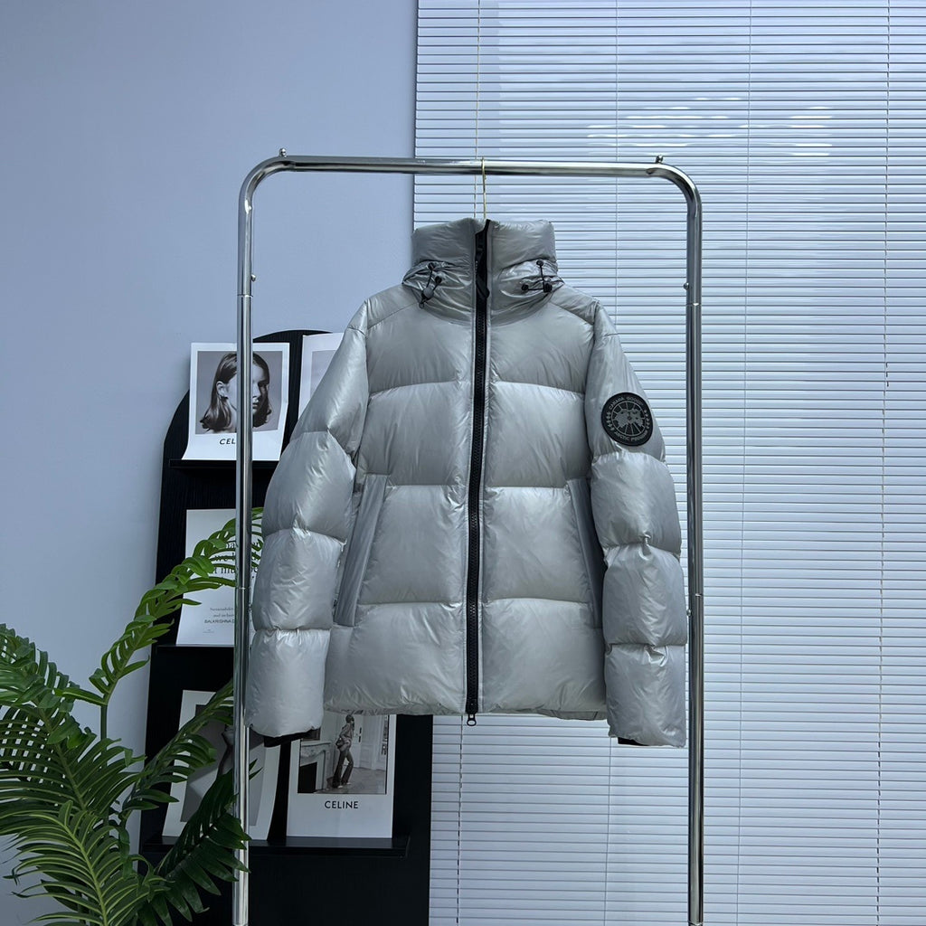 Canada Goose Black Label Crofton Down Jacket (Unisex) — Silver