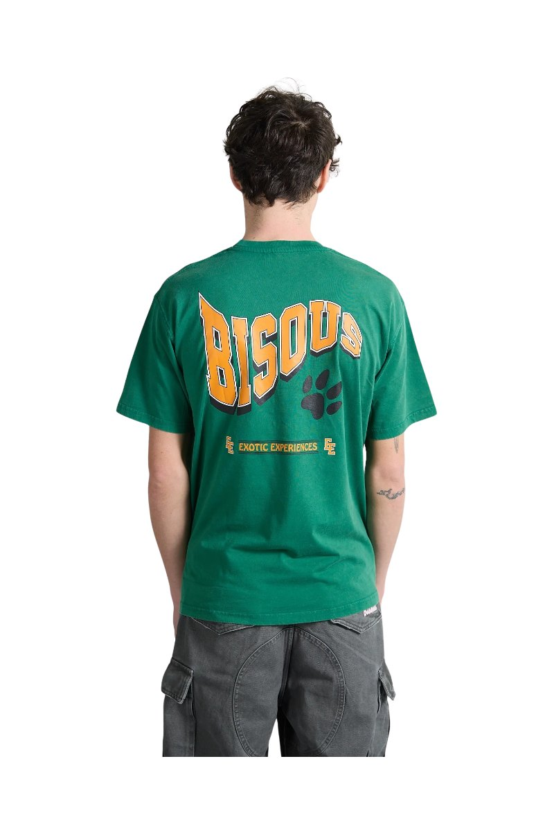 BISOUS SKATEBOARDS BOBCAT T-SHIRT Forest Green