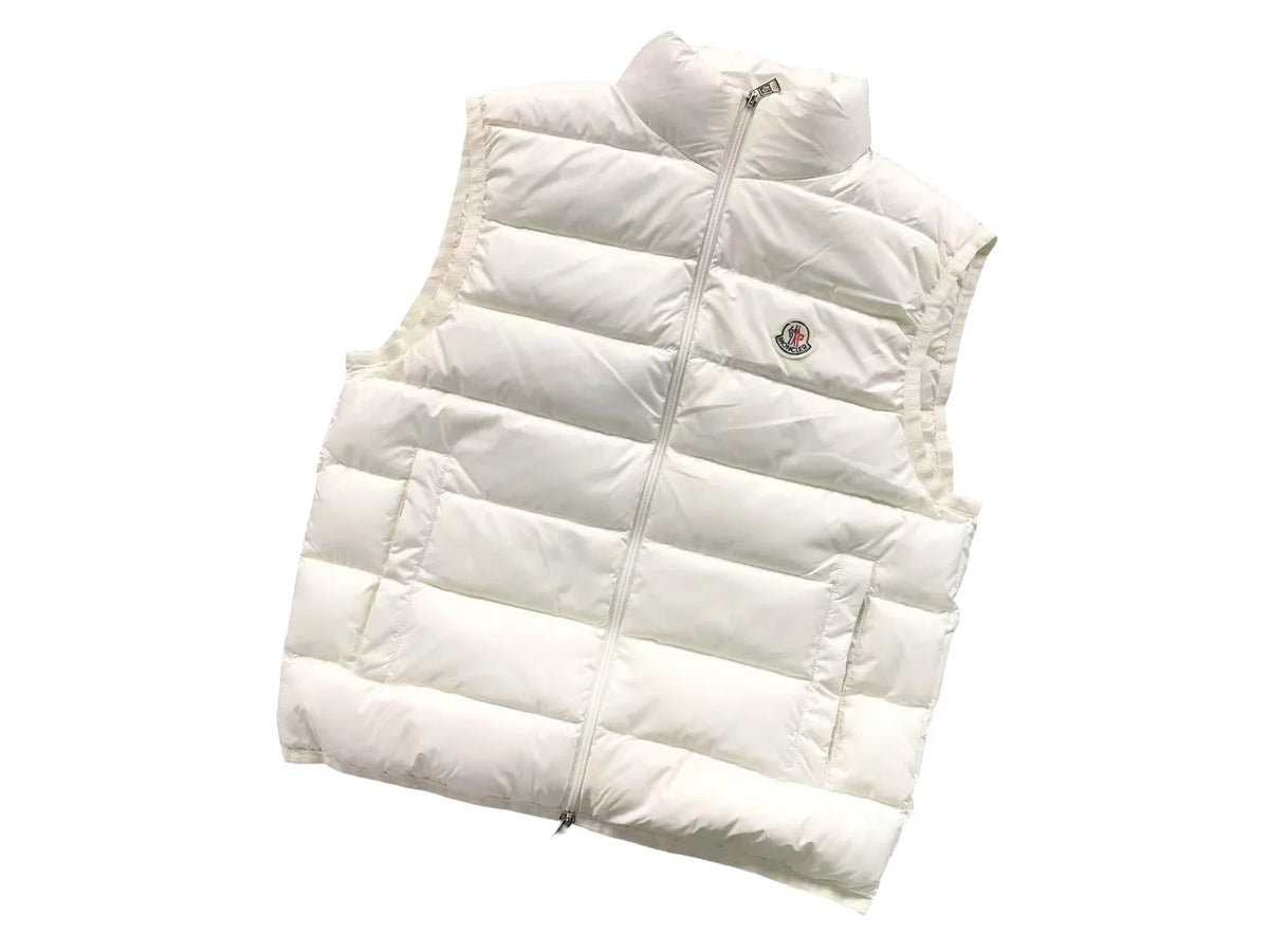 Moncler Contrin Gilet in White
