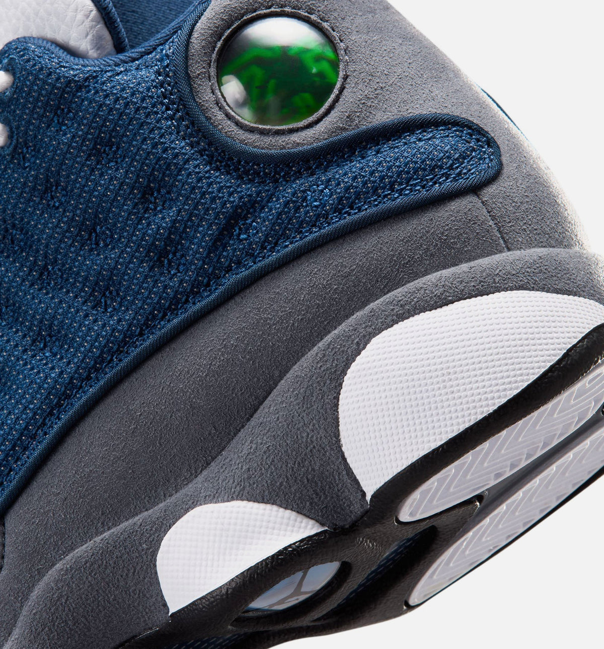 Air Jordan 13 Retro Navy & Flint Grey Big Kids' Lifestyle Shoes - Navy/University Blue/Flint Grey/White