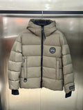 Canada Goose Black Label Hooded Puffer Jacket (Unisex)