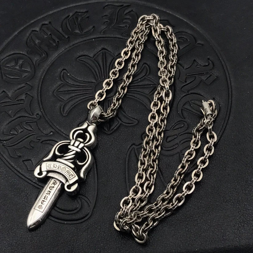 Chrome Hearts LOGO NECKLACE -6