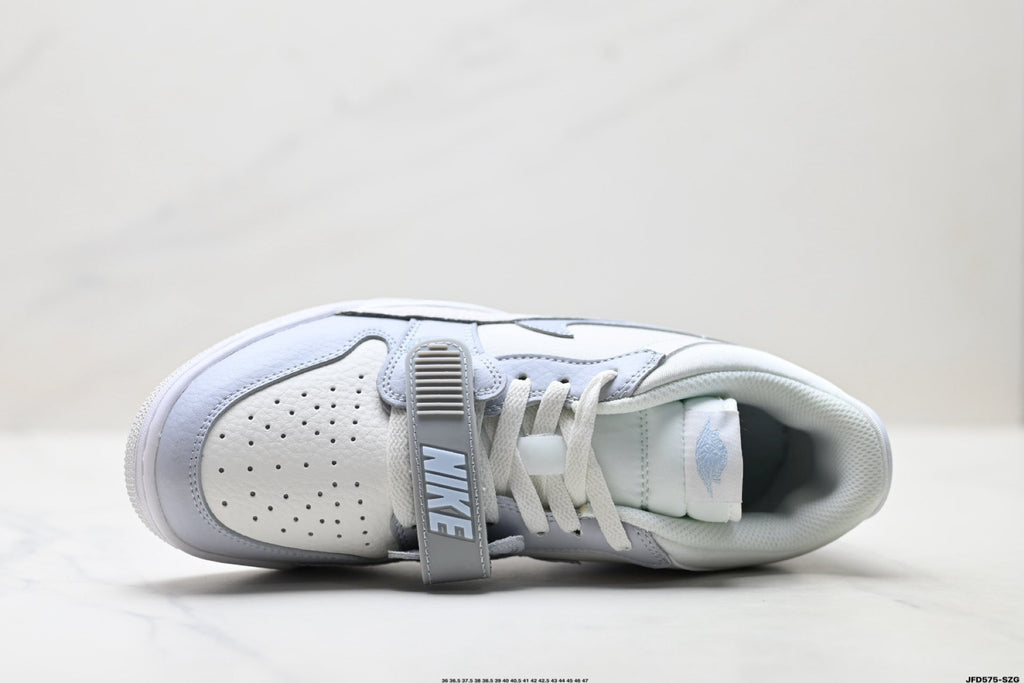 Jordan Legacy 312 Low White Wolf Grey Ice Blue Sneakers