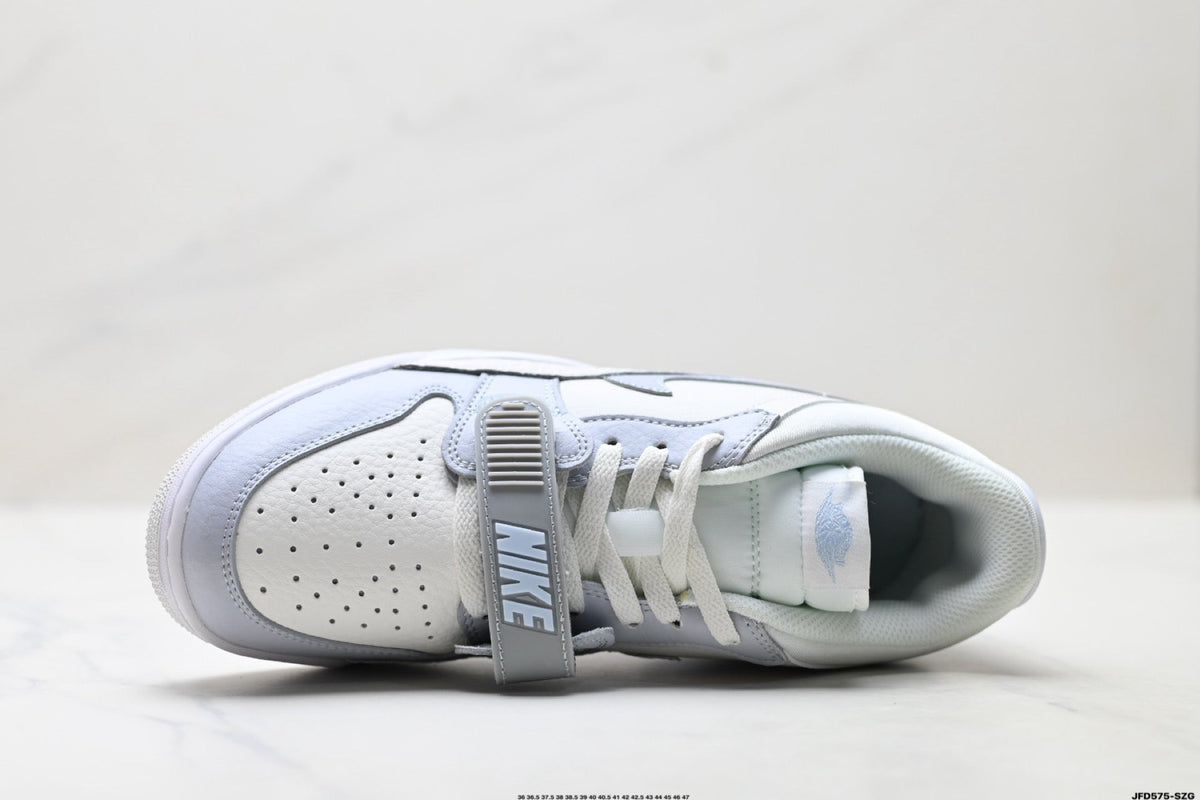 Jordan Legacy 312 Low White Wolf Grey Ice Blue Sneakers