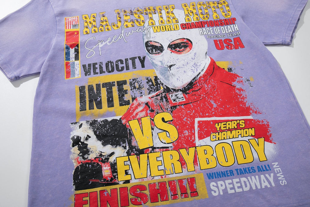 MAJESTIK Racing Moto Graphic T-Shirt