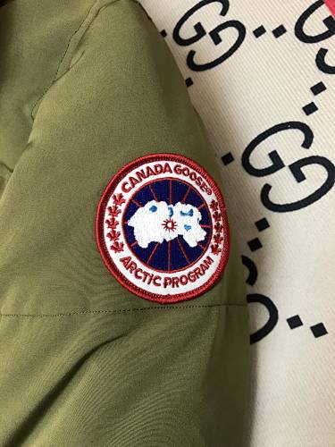 Canada Goose Hooded Down Jacket – Military Olive (Unisex)