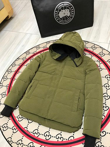 Canada Goose Hooded Down Jacket – Military Olive (Unisex)