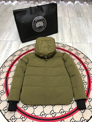 Canada Goose Hooded Down Jacket – Military Olive (Unisex)