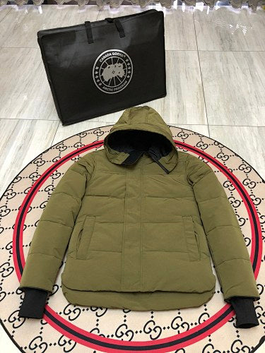 Canada Goose Hooded Down Jacket – Military Olive (Unisex)