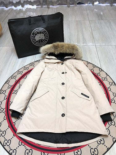 Canada Goose Women's Down Parka – White